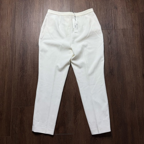 L'AGENCE Sawyer trouser pant in ivory 6 - Picture 10 of 12